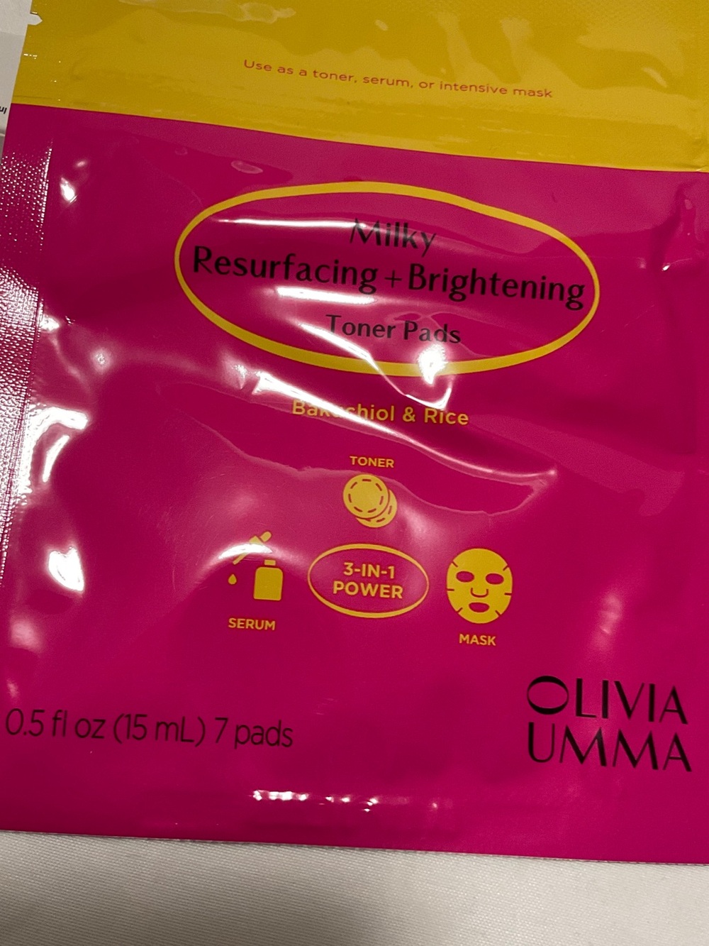 Korean Skincare Olivia  Umma Toner Pads